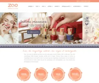 Zaomakeup.co.uk(ZAO TRADE) Screenshot