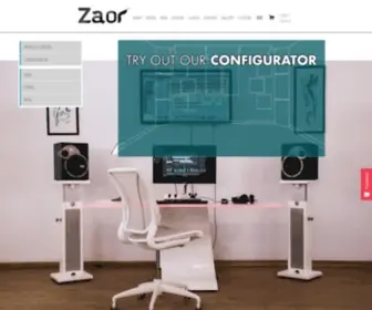 Zaorstudiofurniture.com(Our studio furniture collection) Screenshot
