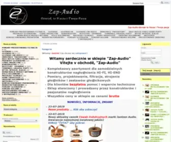 Zap-Audio.pl(Sklep internetowy) Screenshot