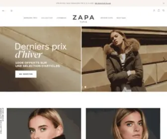 Zapa.fr(Vêtements Femme & Accessoires) Screenshot