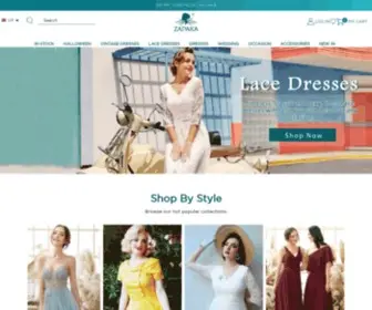 Zapaka.co.uk(Women's clothing boutique) Screenshot