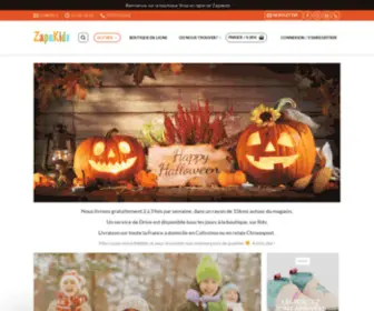 Zapakids.fr(Zapakids Mode Enfant Golfe Juan) Screenshot