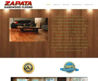Zapatawoodfloors.com(Zapata Hardwood Floors) Screenshot