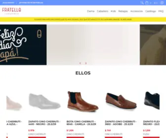 Zapateriafratello.com(Zapatería Fratello) Screenshot