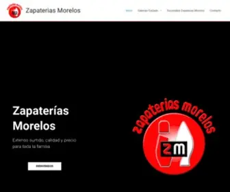 Zapateriasmorelos.com(Zapaterias Morelos) Screenshot