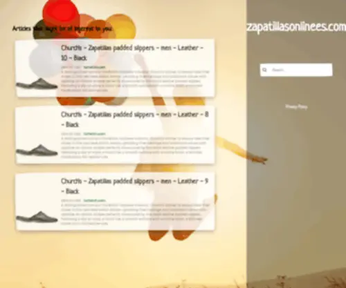 Zapatillasonlinees.com(Zapatillasonlinees) Screenshot