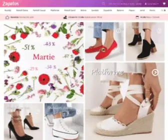 Zapatos.ro(Incaltaminte si imbracaminte de calitate) Screenshot