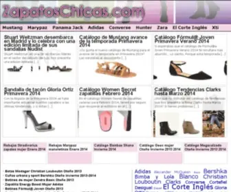 Zapatoschicas.com(Zapatos de moda para mujer) Screenshot