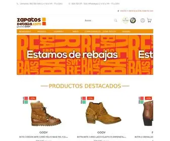 Zapatosdetalla.com(Comprar zapatos online de mujer y hombre) Screenshot