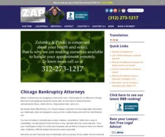 Zapbillsnow.com(Chicago Bankruptcy Attorneys) Screenshot