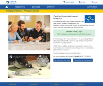 Zapcap.com(Surge protection) Screenshot