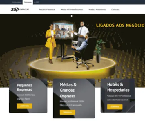 Zapempresas.co.ao(Pagina Inicial) Screenshot