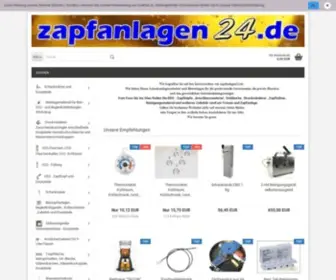 Zapfanlagen24.de(Zapfanlagen24,Schankanlagen24, ) Screenshot