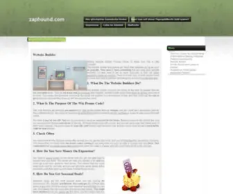 Zaphound.com(Discount Magazine Subscriptions) Screenshot