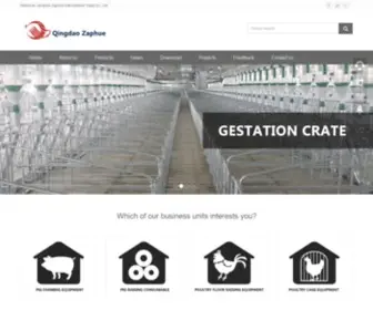 Zaphue.com(Poultry and pig farming equipment) Screenshot