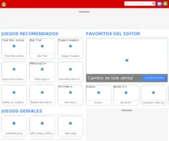 Zapjuegos.com(Juegos online) Screenshot