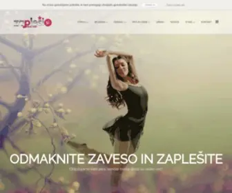 Zaplesi.si(Plesna šola) Screenshot