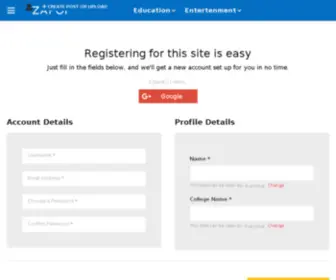 Zapof.com(Free Online Form Builder & Form Creator) Screenshot