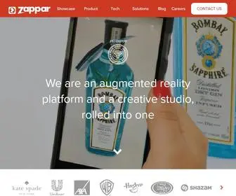 Zappar.com(Augmented, Virtual & Mixed Reality Solutions) Screenshot
