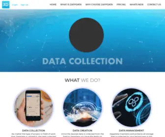 Zappdata.com(Zapp Data) Screenshot