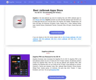 Zappfree.com(Zappfree Jailbreak App Store) Screenshot