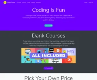Zappycode.com(ZappyCode) Screenshot