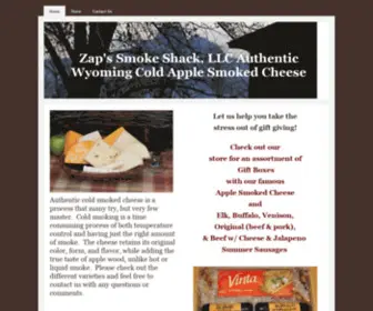 Zapssmokeshack.com(Zap's Smoke Shack) Screenshot