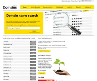 Zara.co.uk(Buy Domain Names & Lease Premium Domain names) Screenshot