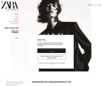 Zara.de(ZARA Deutschland) Screenshot