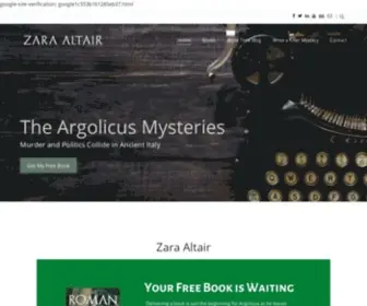 Zaraaltair.com(ZARA ALTAIR AUTHOR) Screenshot