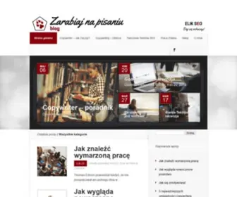 ZarabiajNapisaniu.com(Zarabiaj Na Pisaniu) Screenshot