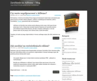 Zarabianie-NA-Adsense.pl(Zarabianie na AdSense) Screenshot
