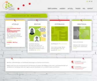 Zarabina.lu(Willkommen bei Zarabina) Screenshot