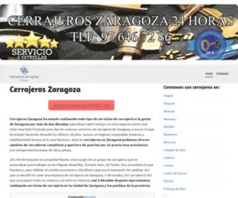 Zaragozacerrajeros.com(▷) Screenshot