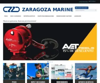 Zaragozamarine.com.mx(Zaragoza Marine) Screenshot