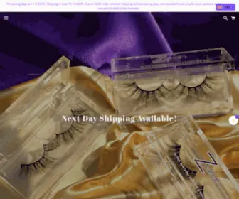 Zarahcosmetics.co.uk(Eyelashes 3D mink lashes) Screenshot