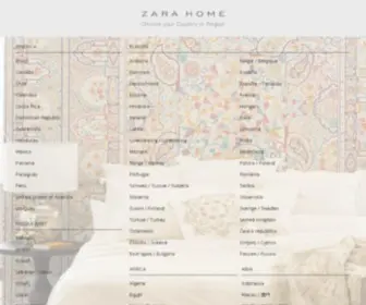 Zarahome.com(WorldWide) Screenshot