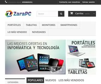 Zarapc.es(Tienda) Screenshot