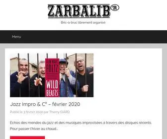 Zarbalib.fr(Zarbalib(r)) Screenshot