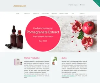 Zardband.com(Home Page) Screenshot