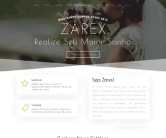 Zarex.com.br(Zárex Noivas) Screenshot