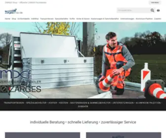 Zargesshop.de(Offizieller ZARGES Fachhändler) Screenshot