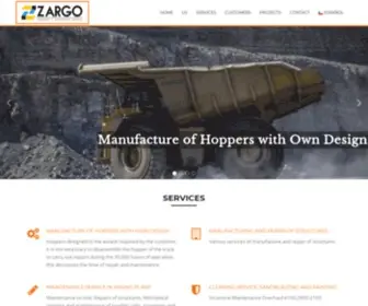 Zargo.cl(Zargo Integral Ltda. – Ingenieria y Mantención Integral) Screenshot