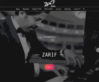 Zarifmusic.com(ظریف موزیک) Screenshot