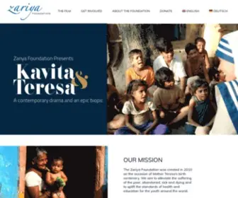 Zariyafoundation.org(Zariya Foundation) Screenshot