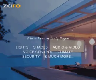 Zaromedia.com(Smart Home Automation) Screenshot