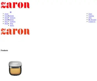 Zaron.com.ng(Zaron Cosmetics and Beauty eCommerce Website) Screenshot