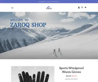 ZaroqShop.com(A Warm Change To The Cold Of Winter) Screenshot