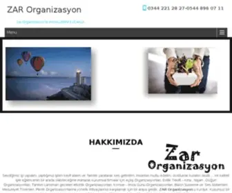 Zarorganizasyon.com(Zar Organizasyon) Screenshot