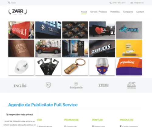 Zarr.ro(Zarr Advertising) Screenshot